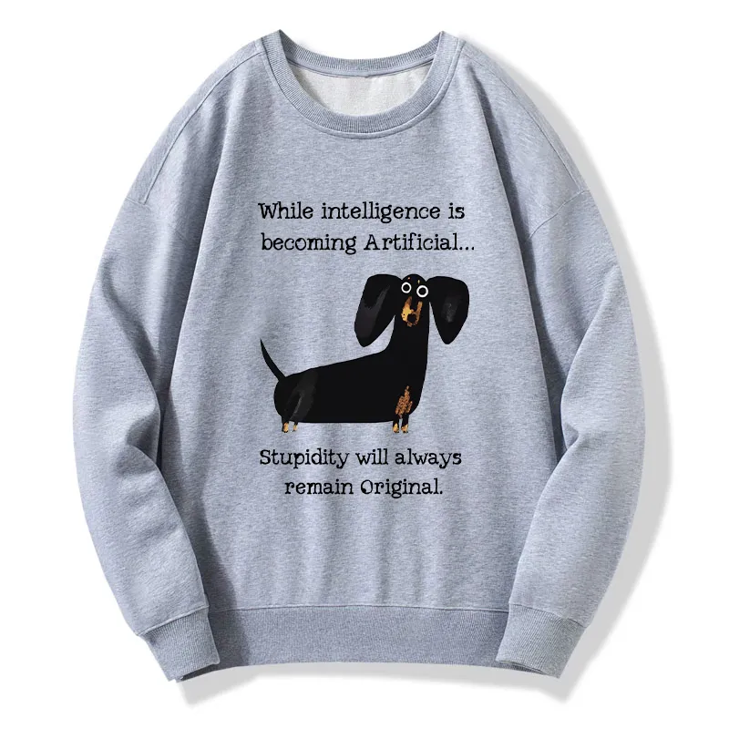 Tokyo-Tiger Dachshund Real Humor Funny Meme Classic Sweatshirt