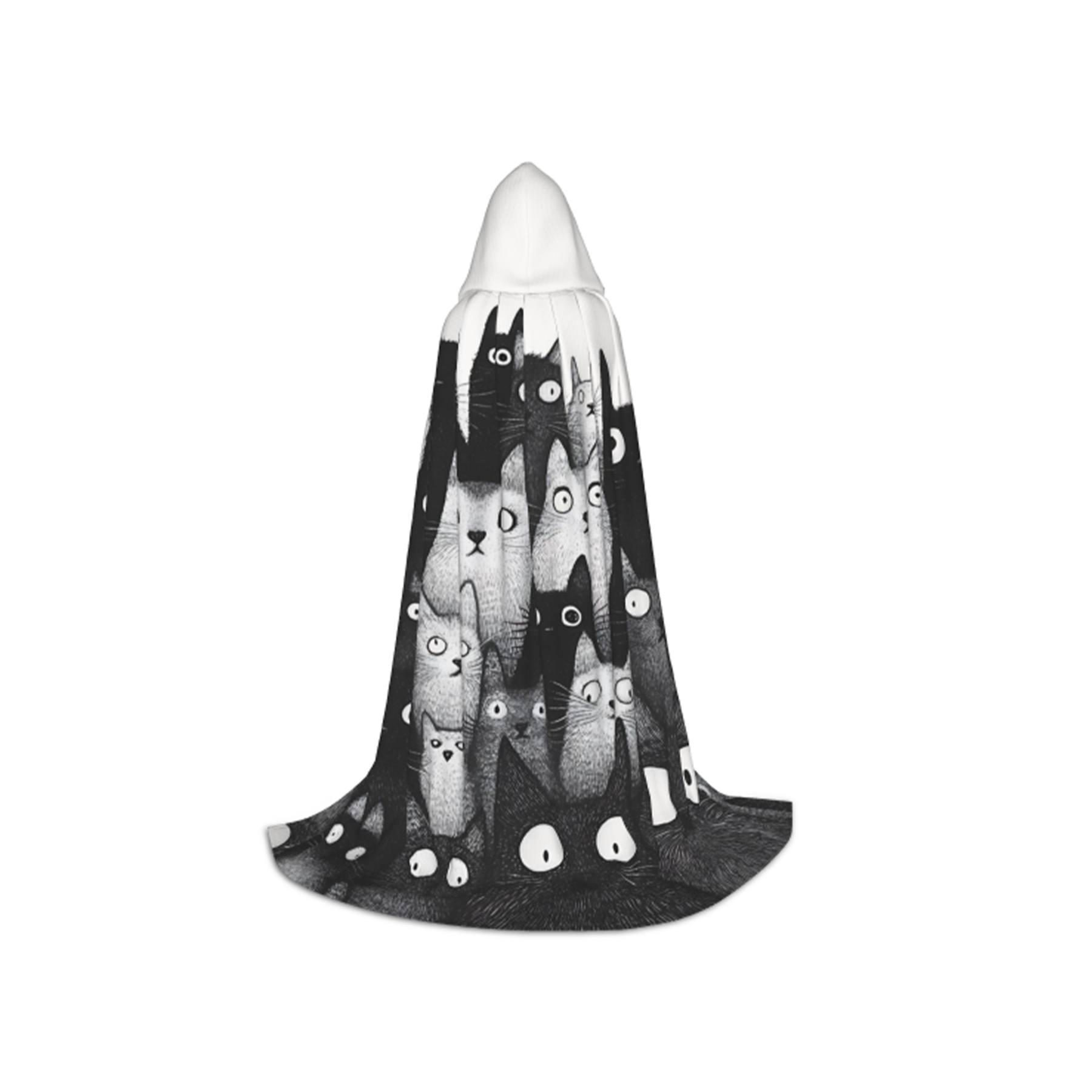 Tokyo-Tiger The Judgmental Stare Of Cats Holiday Cloak