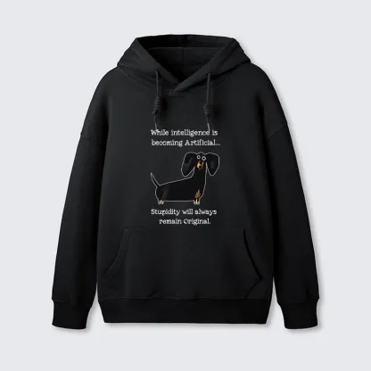 Tokyo-Tiger Dachshund Real Humor Funny Meme Classic Hoodie