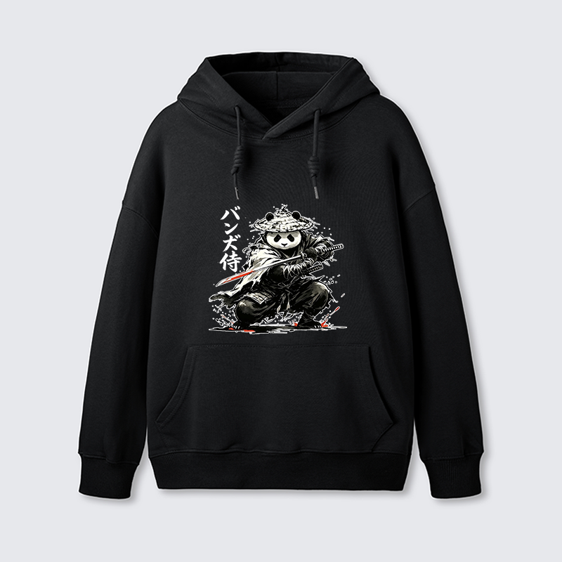 Tokyo-Tiger Panda Samurai Warrior Classic Hoodie