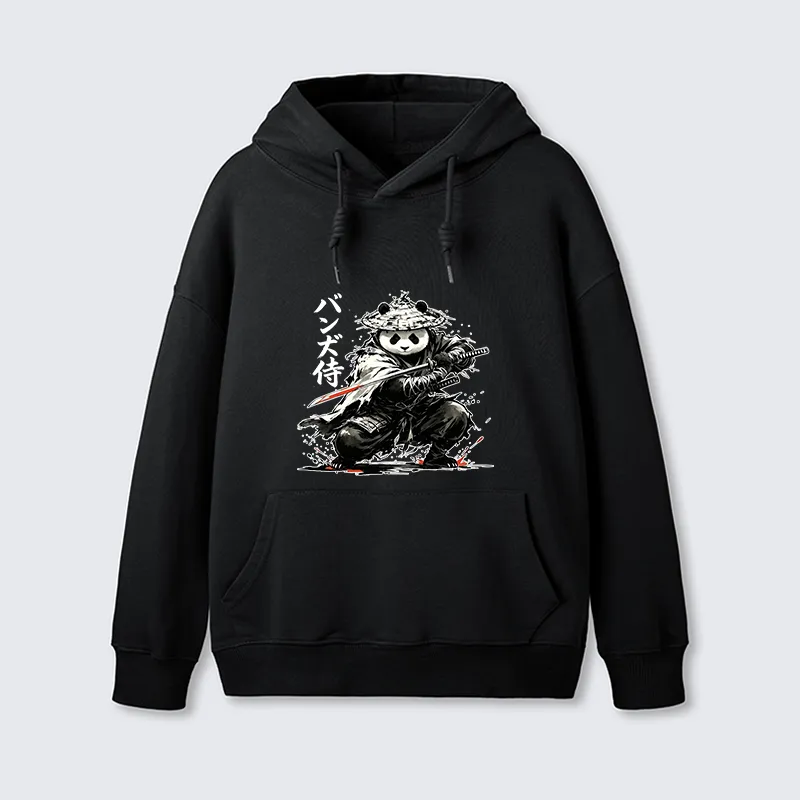 Tokyo-Tiger Panda Samurai Warrior Classic Hoodie