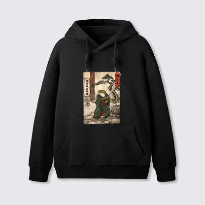 Tokyo-Tiger Samurai Frog Training Classic Hoodie