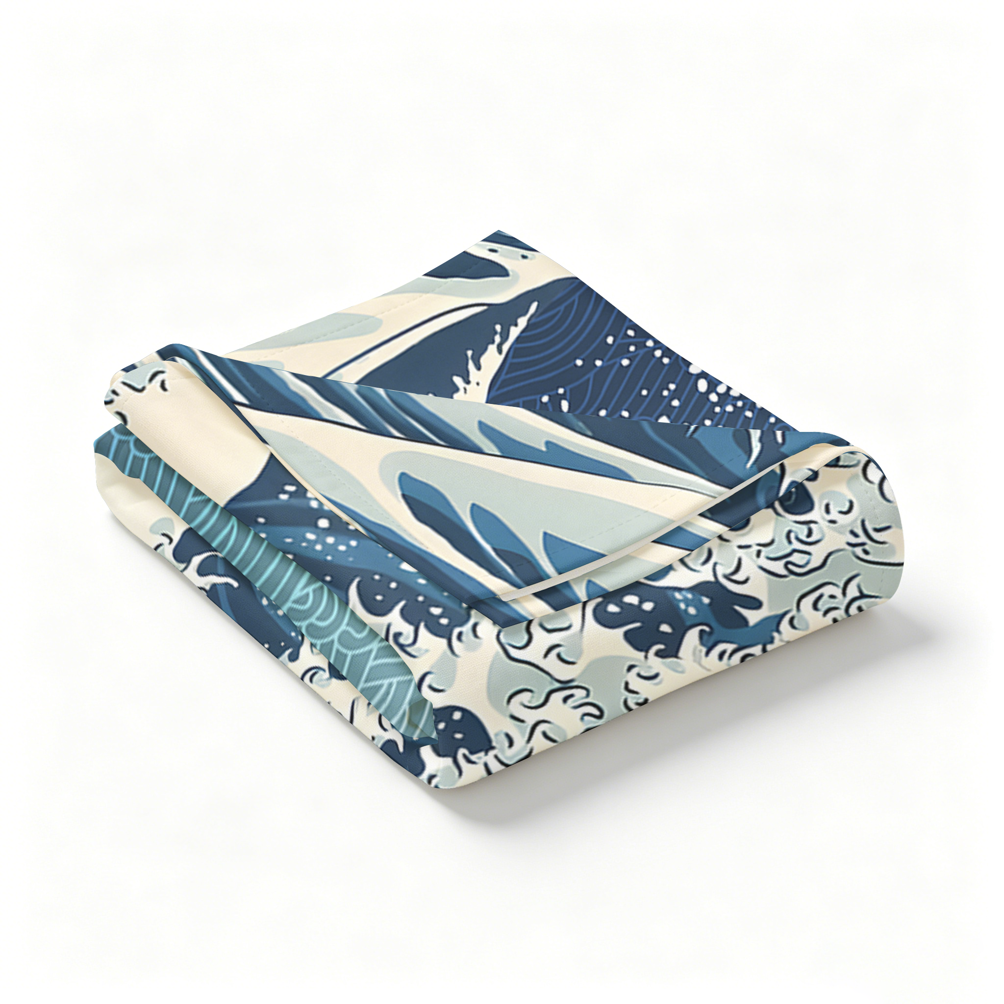 Tokyo-Tiger The Great Wave Off Fuji Tapestry