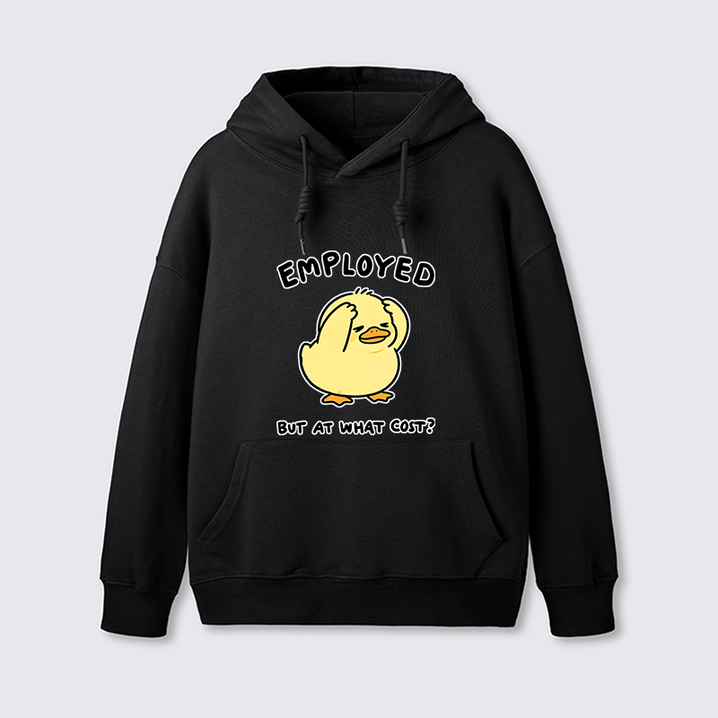 Tokyo-Tiger Funny Work Duck Classic Hoodie