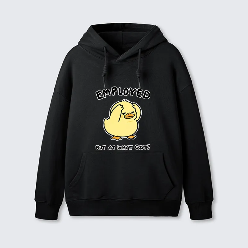 Tokyo-Tiger Funny Work Duck Classic Hoodie