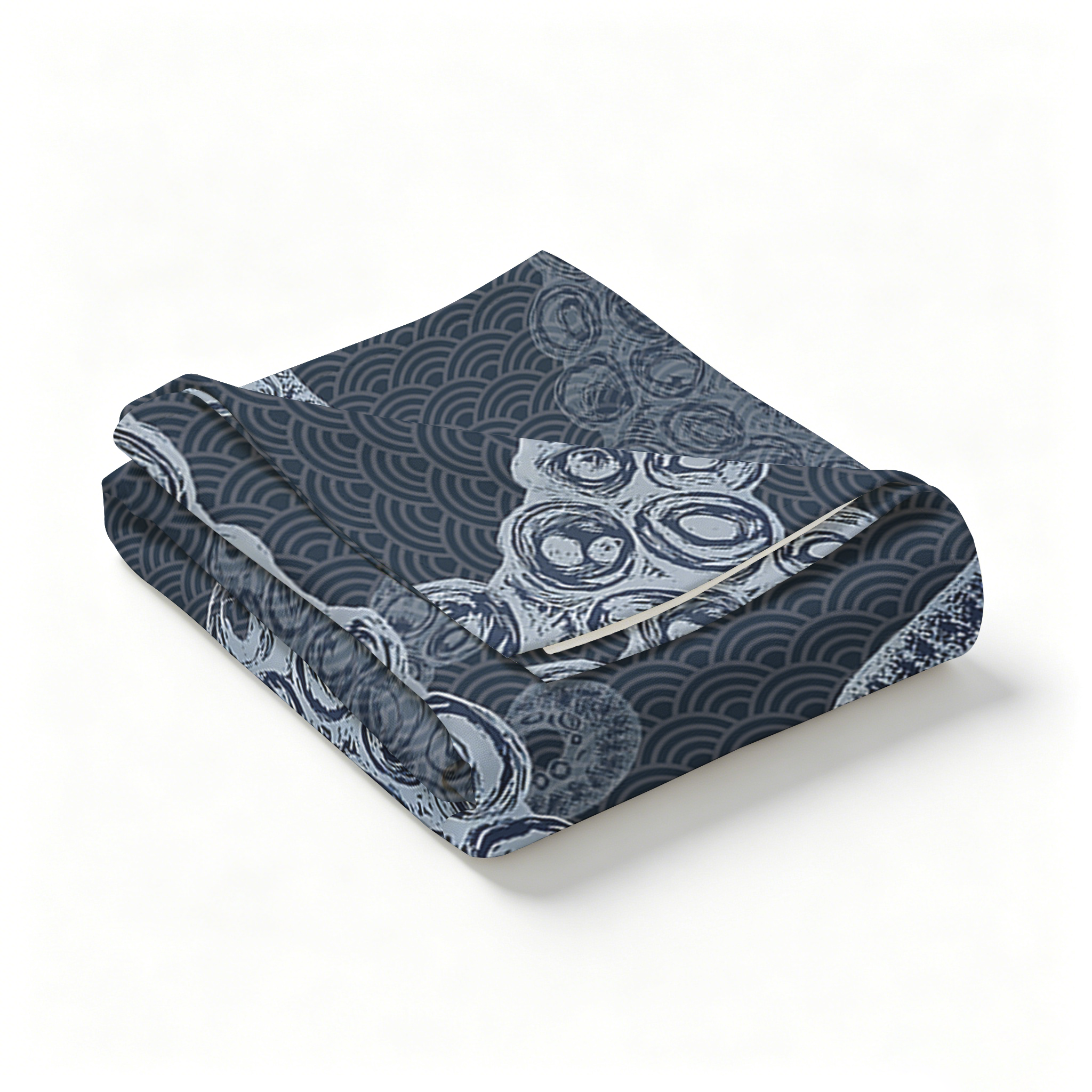 Tokyo-Tiger Octopus Tentacles Japanese Tapestry