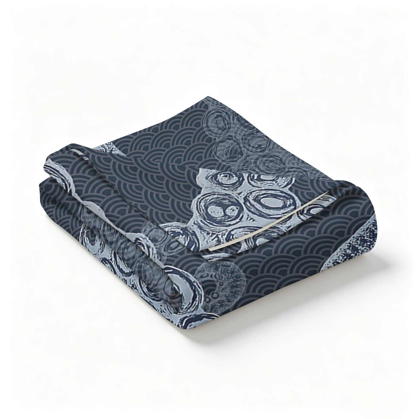 Tokyo-Tiger Octopus Tentacles Japanese Tapestry