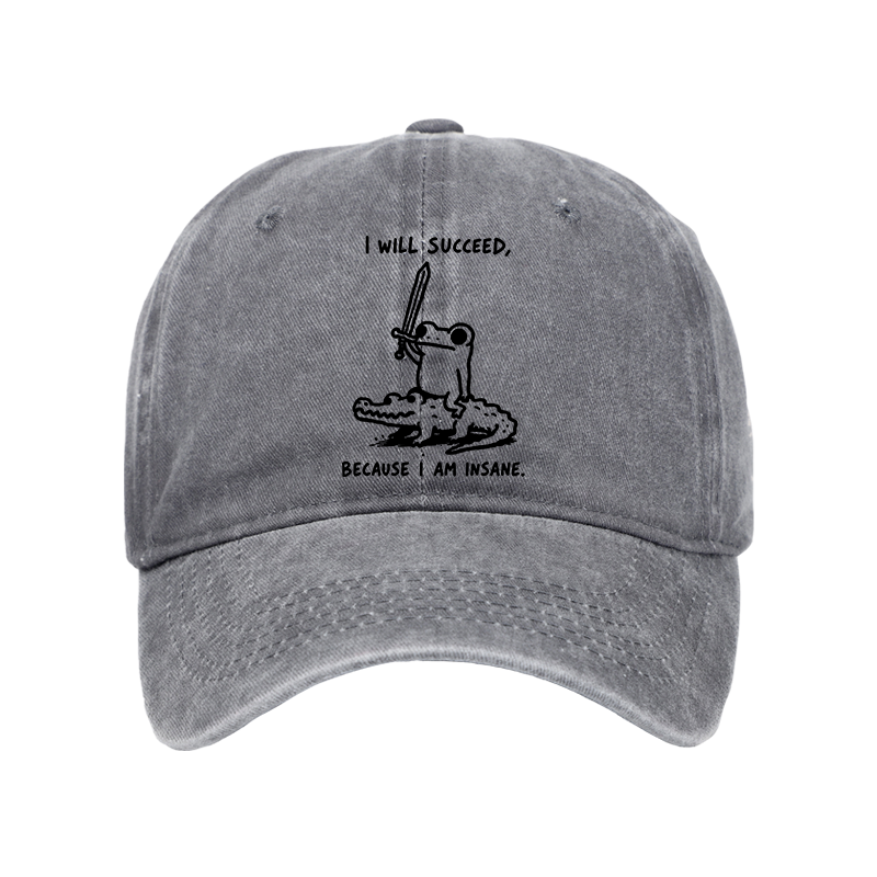 Tokyo-Tiger Warrior Frog Funny Meme Washed Cap