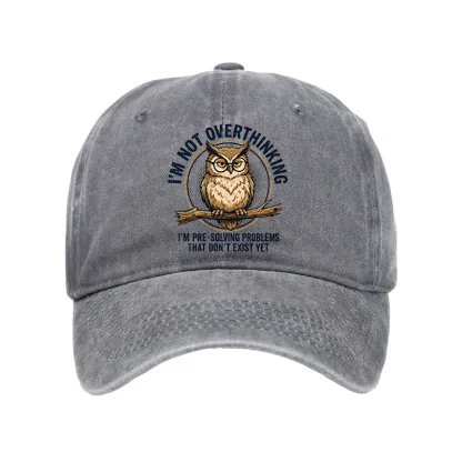 Tokyo-Tiger Overthink Master Owl Washed Cap