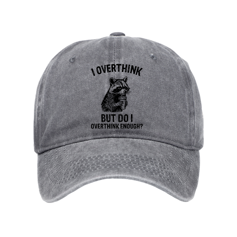 Tokyo-Tiger Constant Overthinking Washed Cap