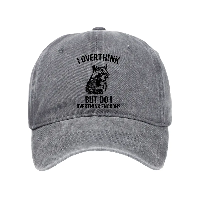 Tokyo-Tiger Constant Overthinking Washed Cap