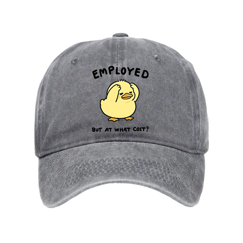 Tokyo-Tiger Funny Work Duck Washed Cap