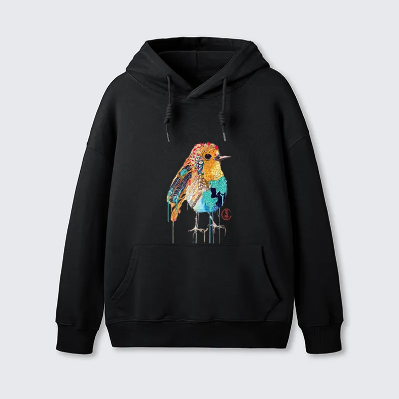Tokyo-Tiger Sparkly Wild Bird Classic Hoodie Sale