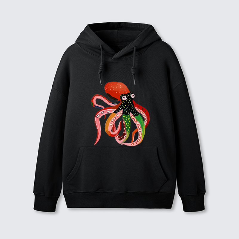 Tokyo-Tiger Colorful Octopus Art Classic Hoodie