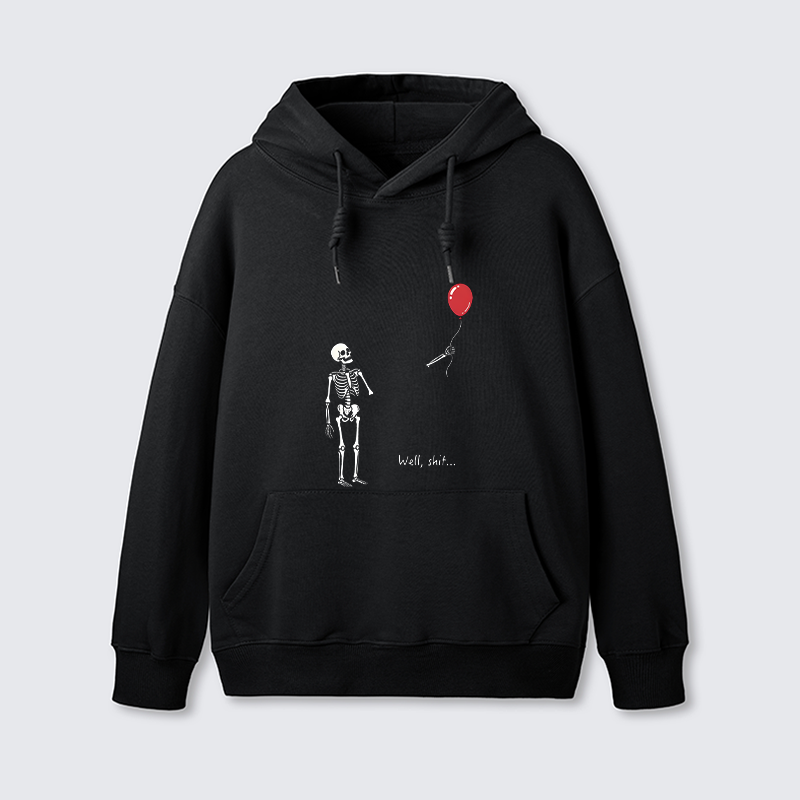 Tokyo-Tiger Skeleton Balloon Meme Classic Hoodie
