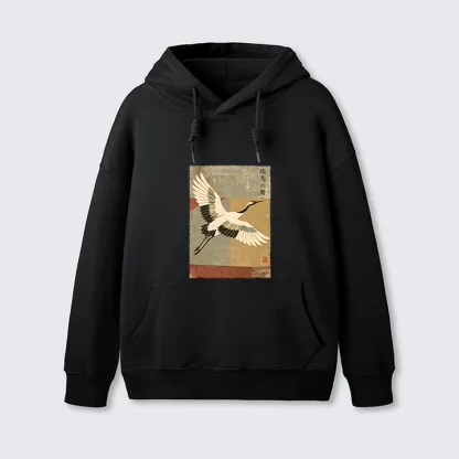 Tokyo-Tiger Crane Spirit Classic Hoodie
