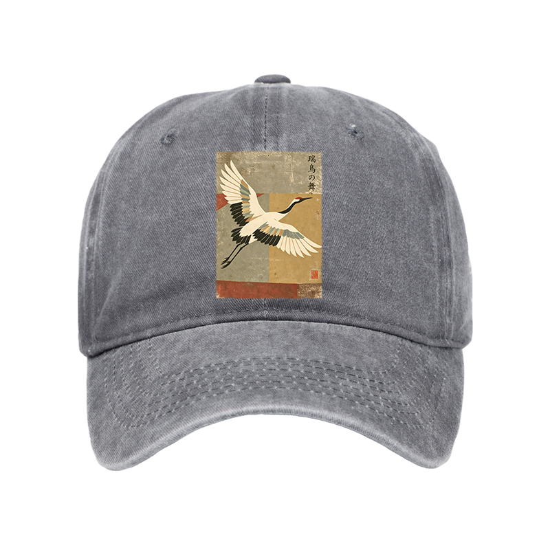 Tokyo-Tiger Crane Spirit Washed Cap