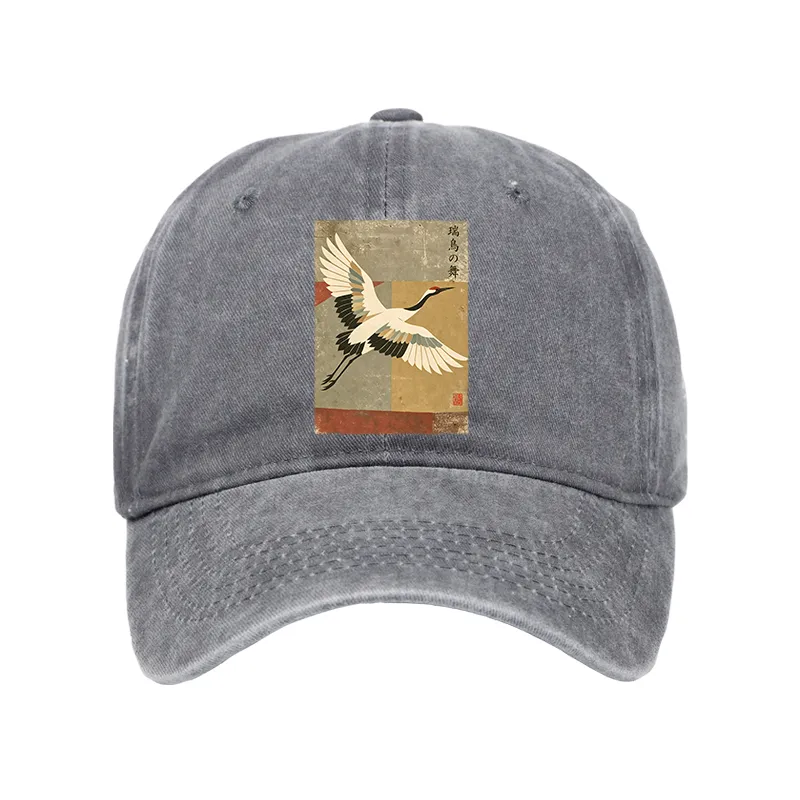 Tokyo-Tiger Crane Spirit Washed Cap
