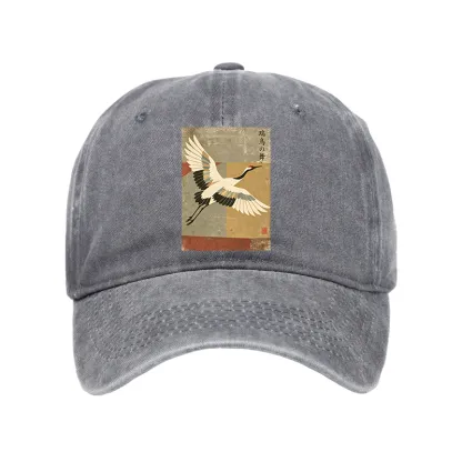Tokyo-Tiger Crane Spirit Washed Cap