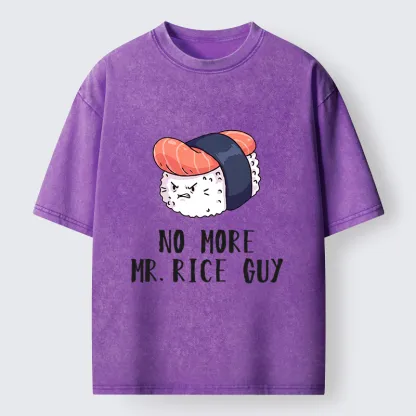 Tokyo‑Tiger Funny Sushi Meme Washed T‑Shirt