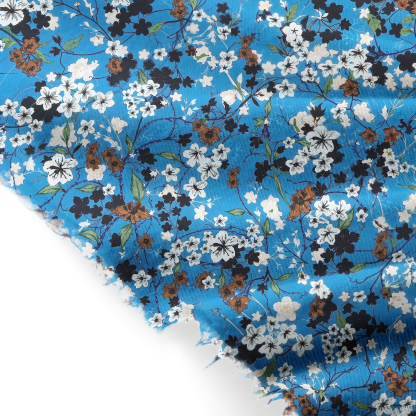 Tokyo-Tiger Delicate Blossom Fringed Scarf