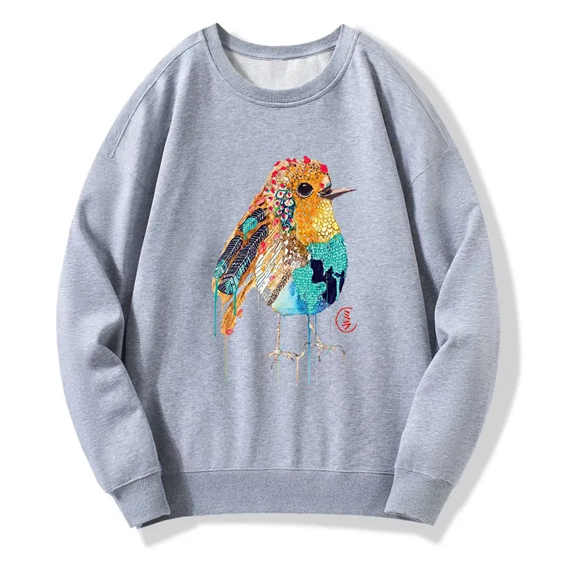 Tokyo-Tiger Sparkly Wild Bird Classic Sweatshirt