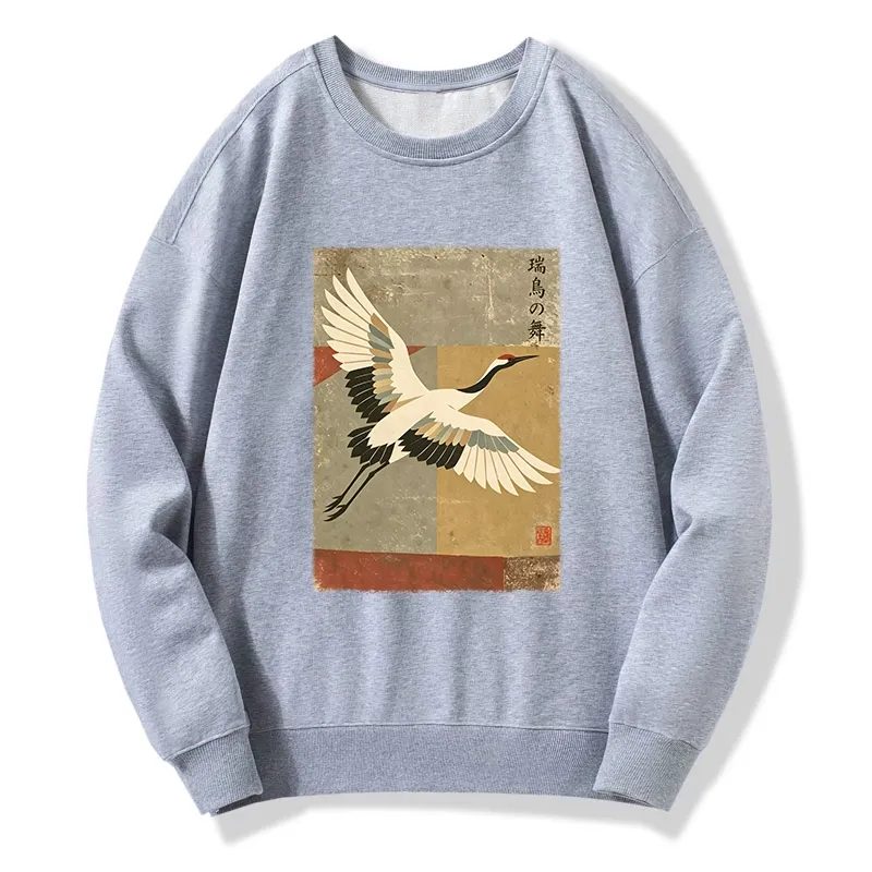 Tokyo-Tiger Crane Spirit Classic Sweatshirt Sale