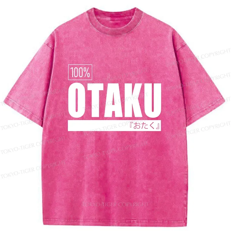 Tokyo-Tiger Deep Otaku Washed T-Shirt