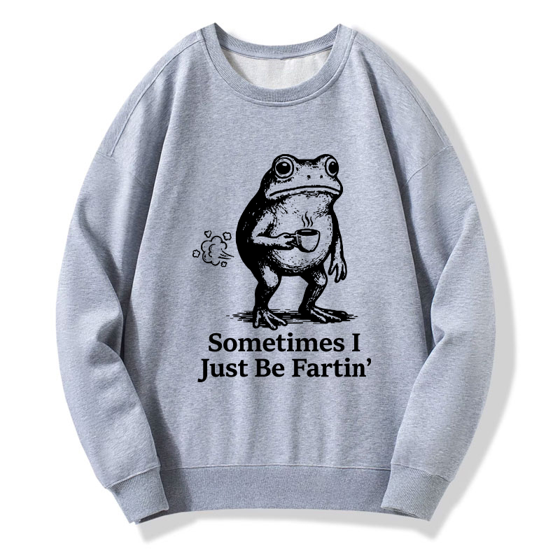 Tokyo-Tiger Farting Frog Funny meme Classic Sweatshirt