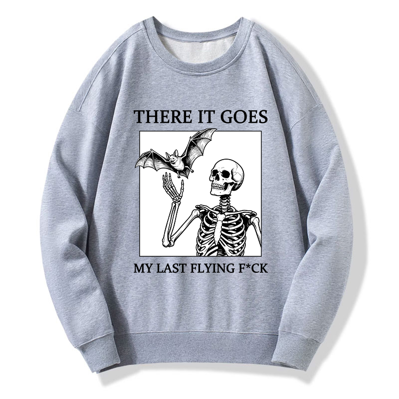 Tokyo-Tiger Funny Skeleton Bat Meme Classic Sweatshirt