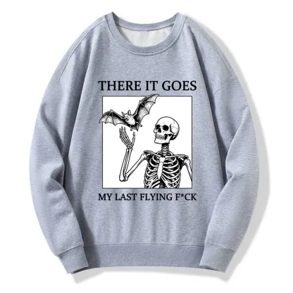 Tokyo-Tiger Funny Skeleton Bat Meme Classic Sweatshirt