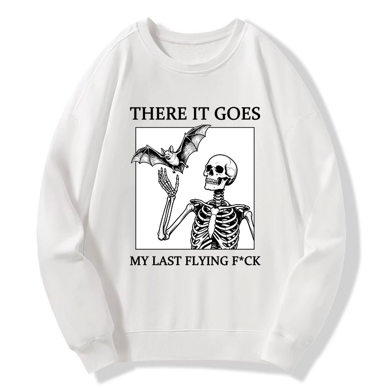 Tokyo-Tiger Funny Skeleton Bat Meme Classic Sweatshirt