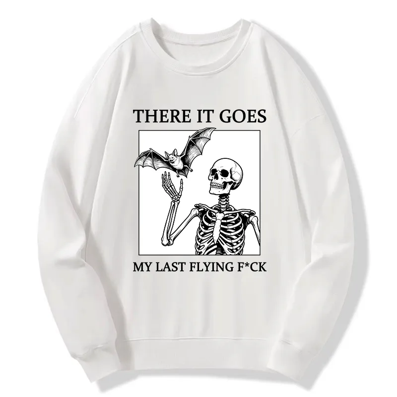 Tokyo-Tiger Funny Skeleton Bat Meme Classic Sweatshirt