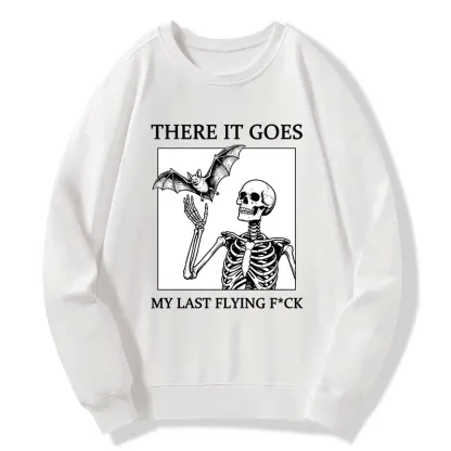 Tokyo-Tiger Funny Skeleton Bat Meme Classic Sweatshirt