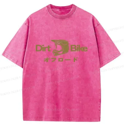 Tokyo-Tiger Dirt Bike Japan Washed T-Shirt