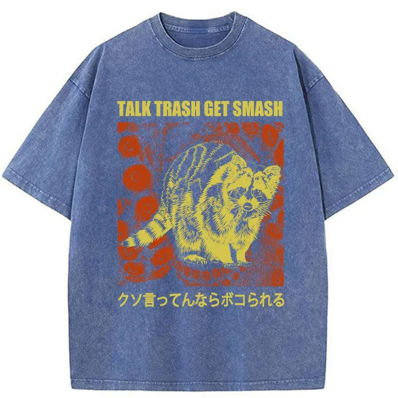 Tokyo-Tiger Poor Raccoon Washed T-Shirt