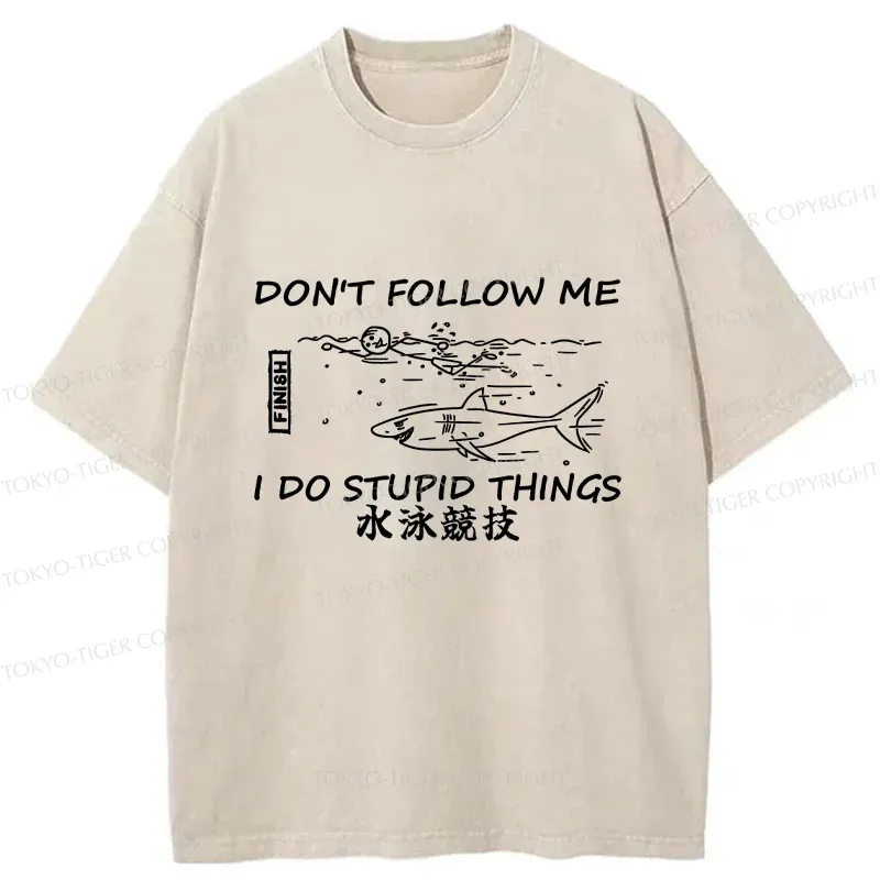 Tokyo-Tiger Heartbeat Rhythm Washed T-Shirt Sale