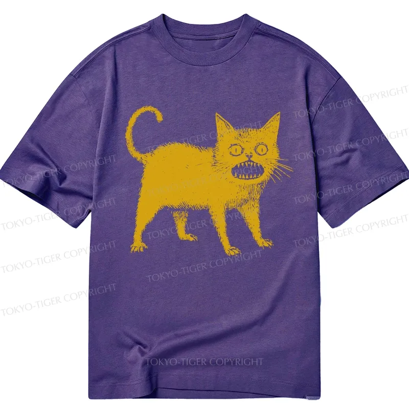 Tokyo-Tiger Horrible Japanese Cat Classic T-Shirt