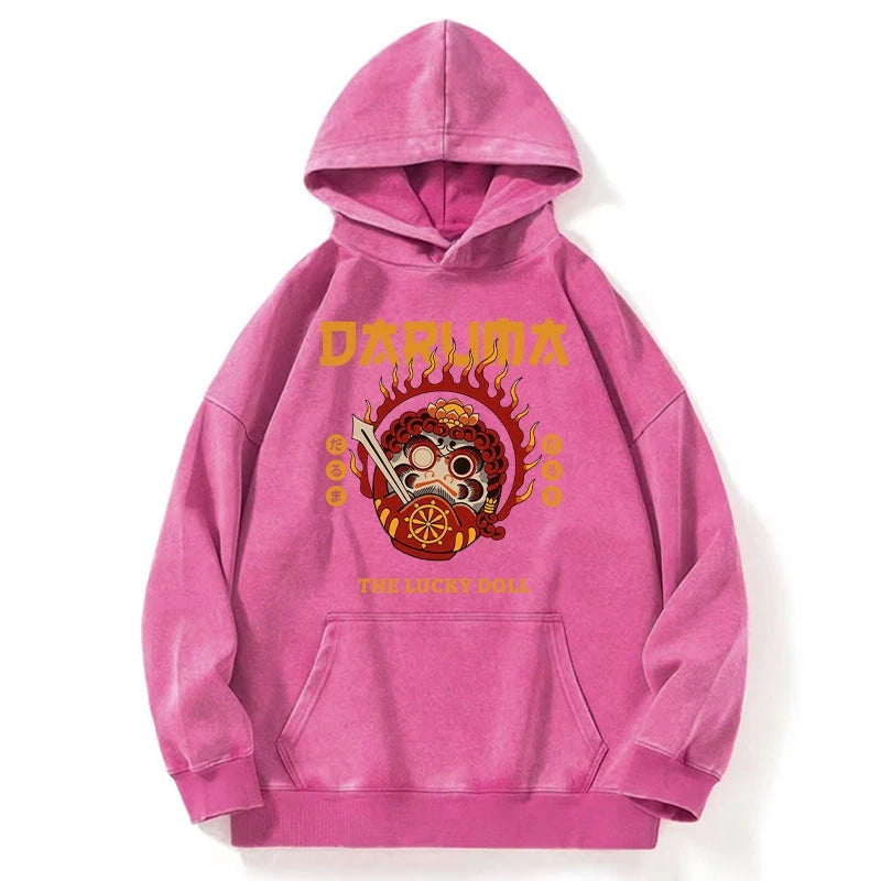 Tokyo-Tiger The Lucky Doll Washed Hoodie