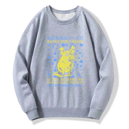 Tokyo-Tiger My Friend Is Cheese Sweatshirt