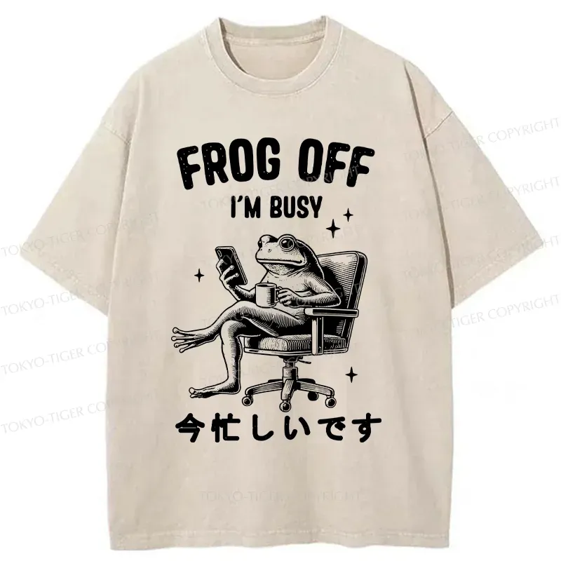 Tokyo-Tiger Heartbeat Rhythm Washed T-Shirt Sale