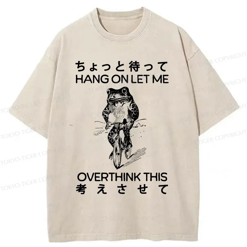 Tokyo-Tiger Heartbeat Rhythm Washed T-Shirt Sale