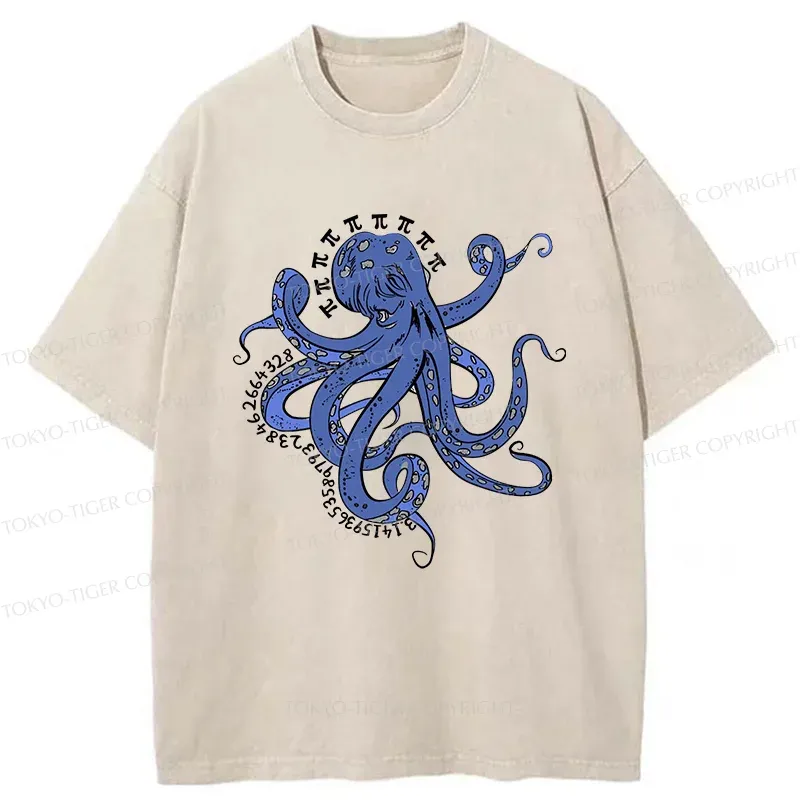 Tokyo-Tiger Heartbeat Rhythm Washed T-Shirt Sale