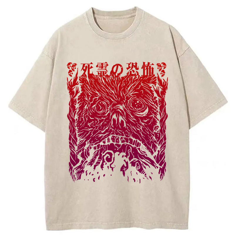Tokyo-Tiger Fear Of The Dead Washed T-Shirt