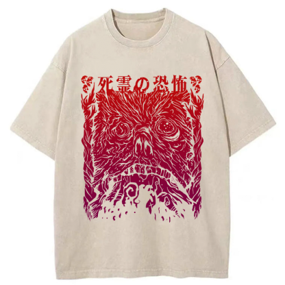 Tokyo-Tiger Fear Of The Dead Washed T-Shirt