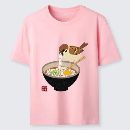 Tokyo-Tiger Funny Bird Ramen Meme Classic T-Shirt