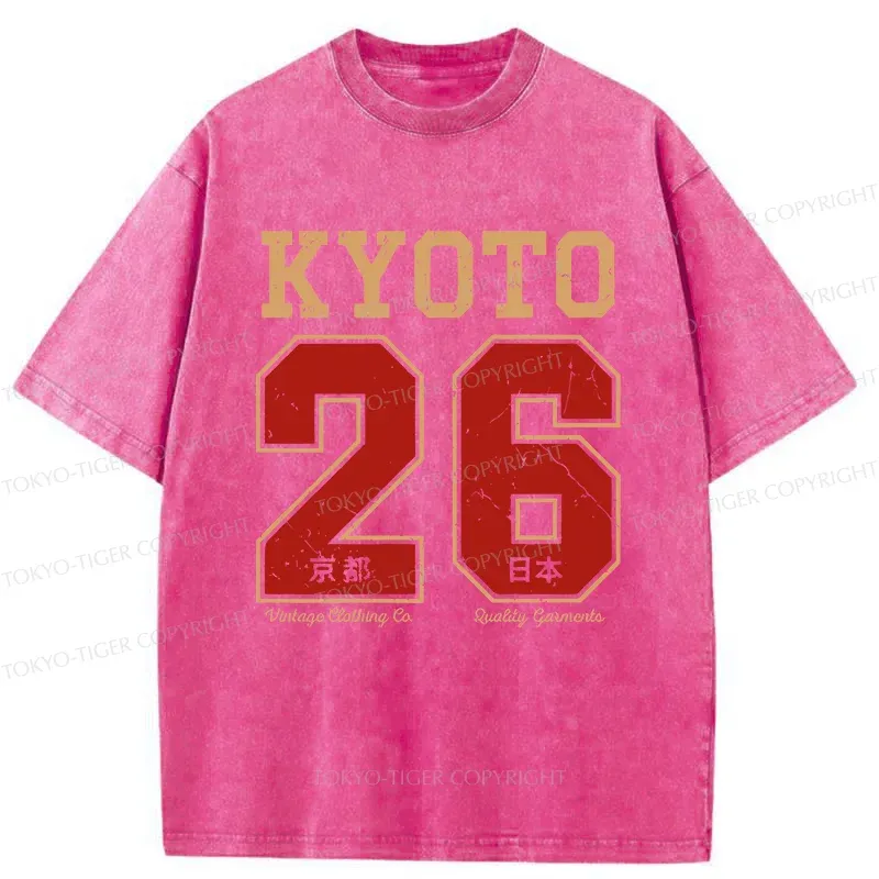 Tokyo-Tiger Vintage Tokyo Washed T-Shirt