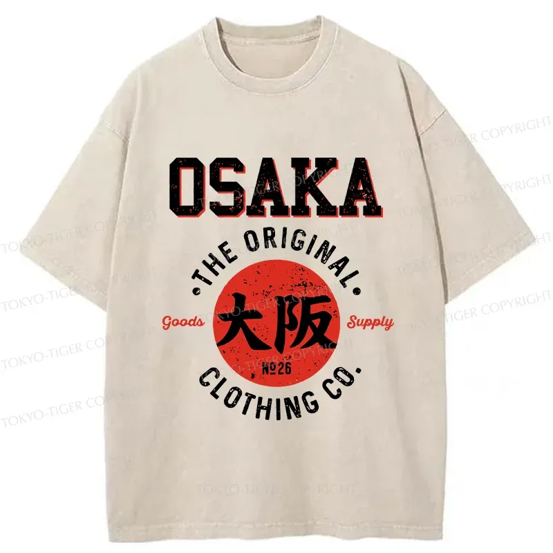 Tokyo-Tiger Vintage Osaka Washed T-Shirt