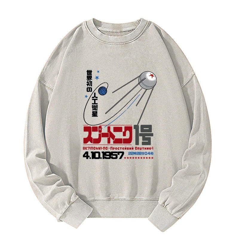 Tokyo-Tiger Artificial Balance Washed Sweatshirt