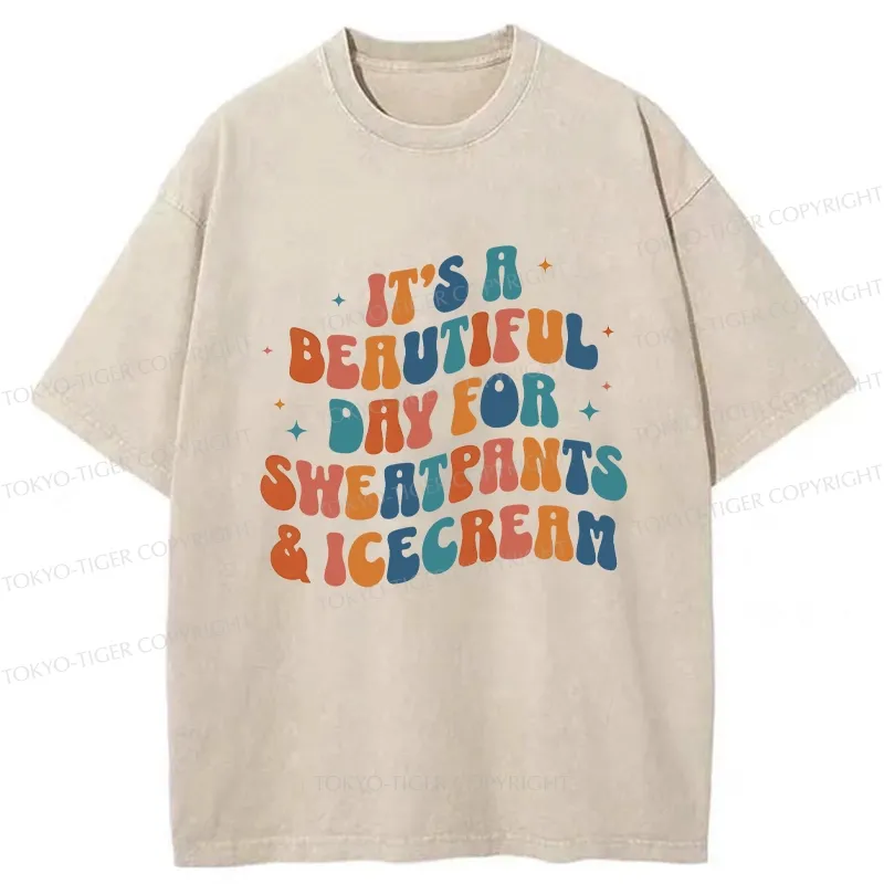 Tokyo-Tiger Sushi Lovers Washed T-Shirt